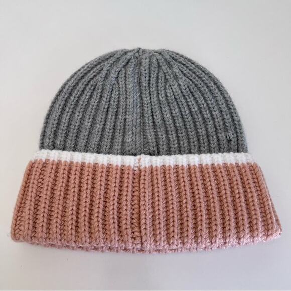 Frye Colorblock Knitted Beanie - Picture 2 of 5